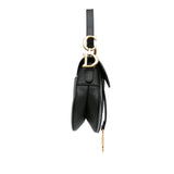 Dior Mini Leather Saddle Bag (SHG-KUNT5m)