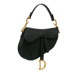 Dior Mini Leather Saddle Bag (SHG-OgjXiq)