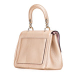 Dior Mini Metallic Grained Calfskin Be Dior Flap