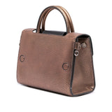 Dior Mini Metallic Grained Calfskin Diorever Satchel