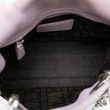 Dior Mini Metallic Lambskin Cannage Lady Dior