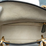 Dior Mini Metallic Patent Lady Dior