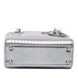 Dior Mini Metallic Patent Microcannage Lady Dior