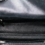 Dior Mini Metallic Patent Microcannage Lady Dior