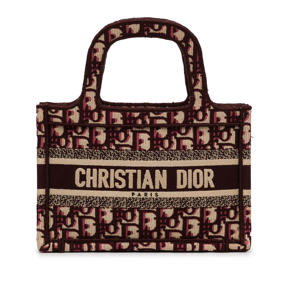 Dior Mini Oblique Book Tote (SHG-9NZple)