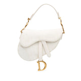 Dior Mini Oblique Canvas Saddle Bag