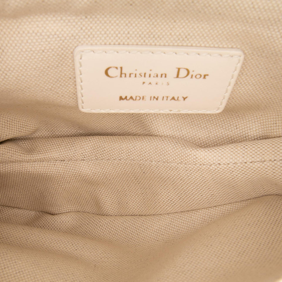 Dior Mini Oblique Canvas Saddle Bag