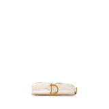 Dior Mini Oblique Canvas Saddle Bag