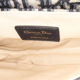 Dior Mini Oblique Canvas Saddle Bag