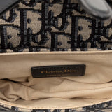 Dior Mini Oblique Canvas Saddle Bag