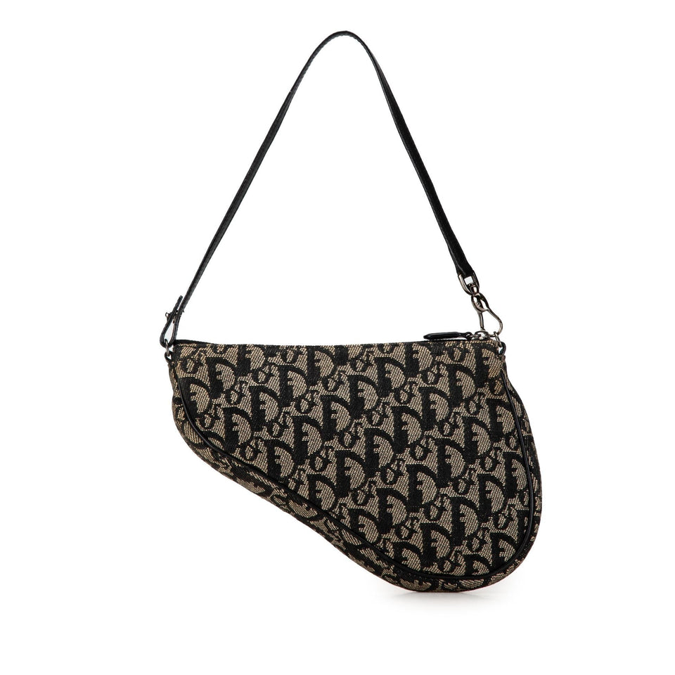 Dior Mini Oblique Saddle Pochette (SHG-dwa7cW)