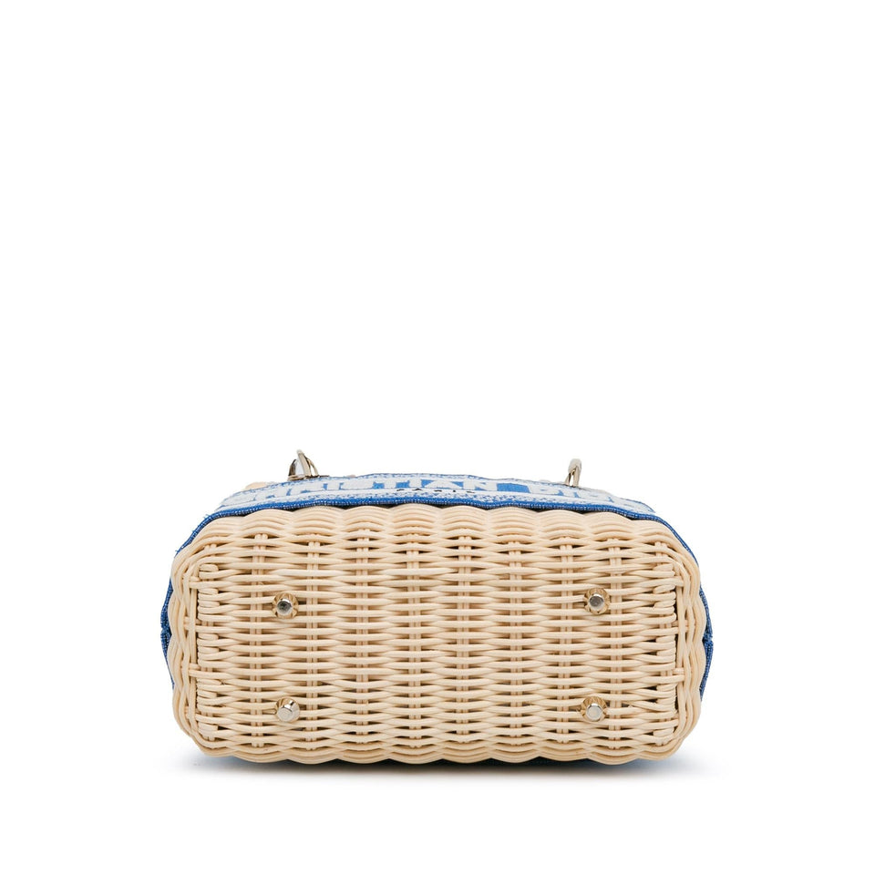 Dior Mini Oblique Wicker Lady Dior (SHG-YGhMpn)