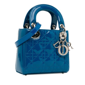 Dior Mini Patent Cannage Lady Dior (SHG-zYgJeg)