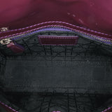 Dior Mini Patent Cannage Lady Dior
