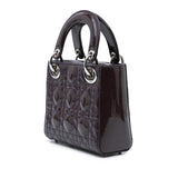 Dior Mini Patent Cannage Lady Dior