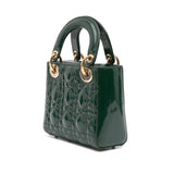 Dior Mini Patent Cannage Lady Dior
