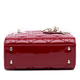 Dior Mini Patent Cannage Lady Dior