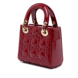 Dior Mini Patent Cannage Lady Dior