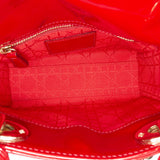 Dior Mini Patent Cannage Lady Dior