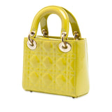 Dior Mini Patent Cannage Lady Dior