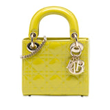 Dior Mini Patent Cannage Lady Dior