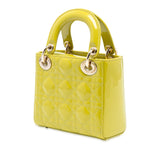 Dior Mini Patent Cannage Lady Dior
