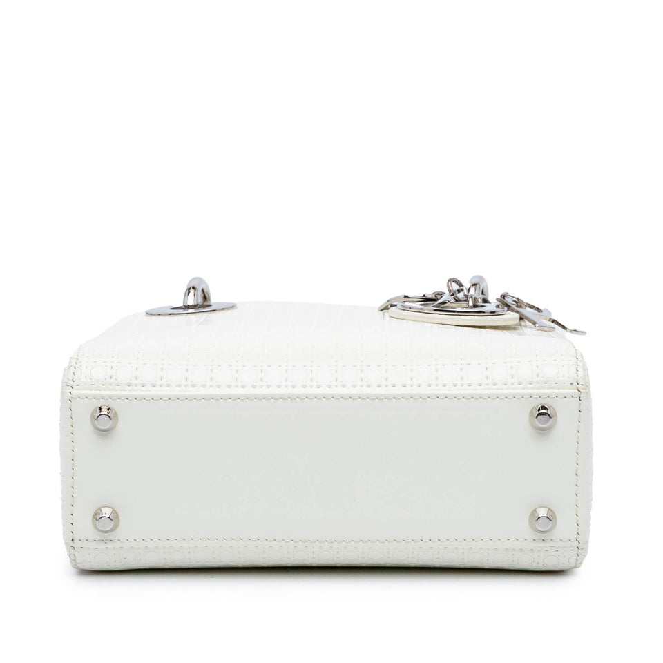 Dior Mini Patent Microcannage Lady Dior