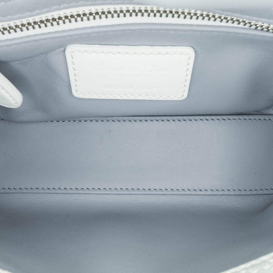 Dior Mini Patent Microcannage Lady Dior