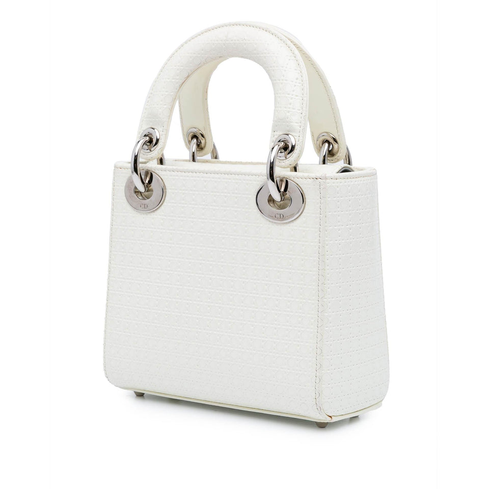 Dior Mini Patent Microcannage Lady Dior