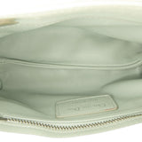 Dior Mini Ruffled Floral Fabric Embellished Lambskin Lady Dior