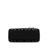 Dior Mini Satin Cannage Crystal Embellished Lady Dior (SHG-W5Fy2M)