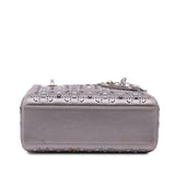 Dior Mini Satin Cannage Crystal Lady Dior