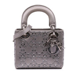 Dior Mini Satin Cannage Crystal Lady Dior