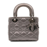 Dior Mini Satin Cannage Lady Dior