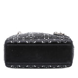 Dior Mini Satin Cannage Strass Crystal Embellished Lady Dior