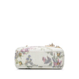 Dior Mini Satin Floral Crystal Lady Dior