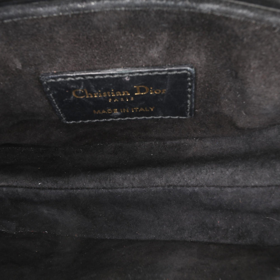 Dior Mini Ultra Matte Calfskin Saddle Bag