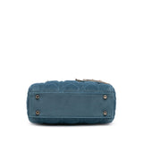 Dior Mini Velvet Cannage Lady Dior