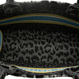 Dior Mizza Medium Embroidered Canvas Leopard Book Tote
