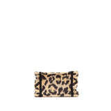 Dior Mizza Mini Embroidered Canvas Leopard Vertical Book Tote
