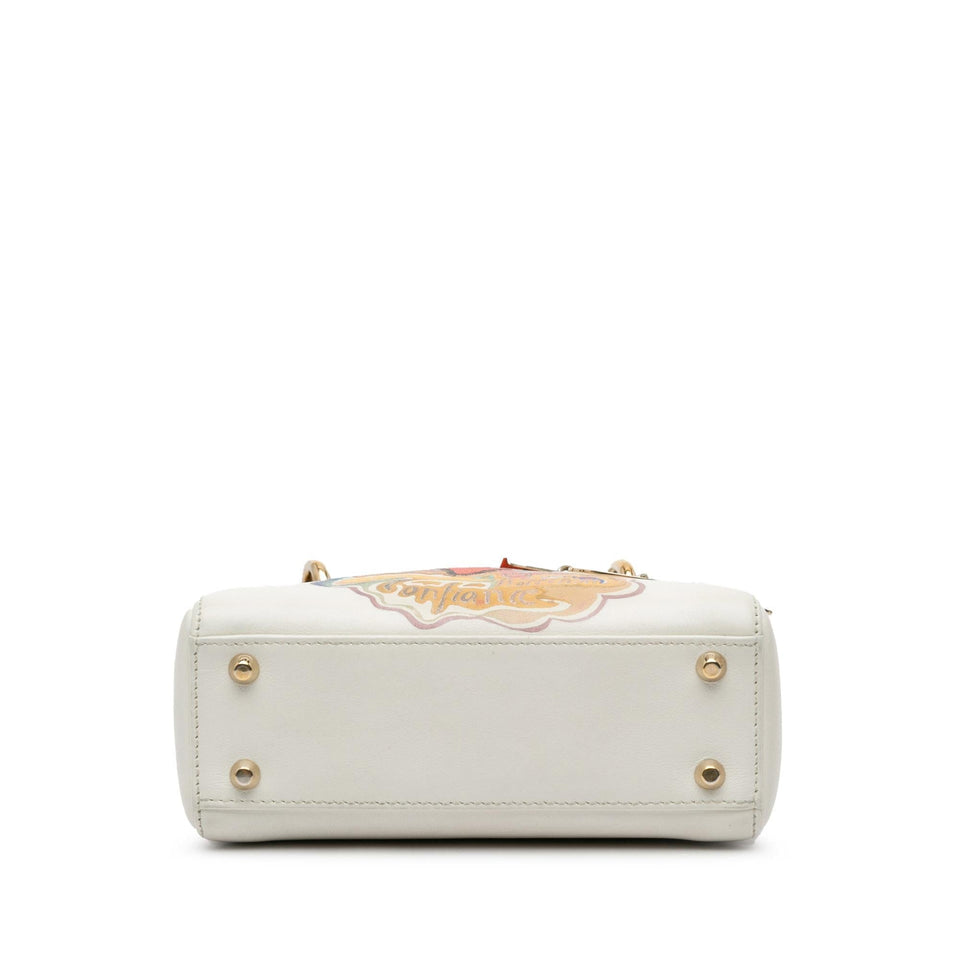 Dior Niki De Saint Phalle Mini Calfskin Dioramour Lady Dior (SHG-k51d2U)