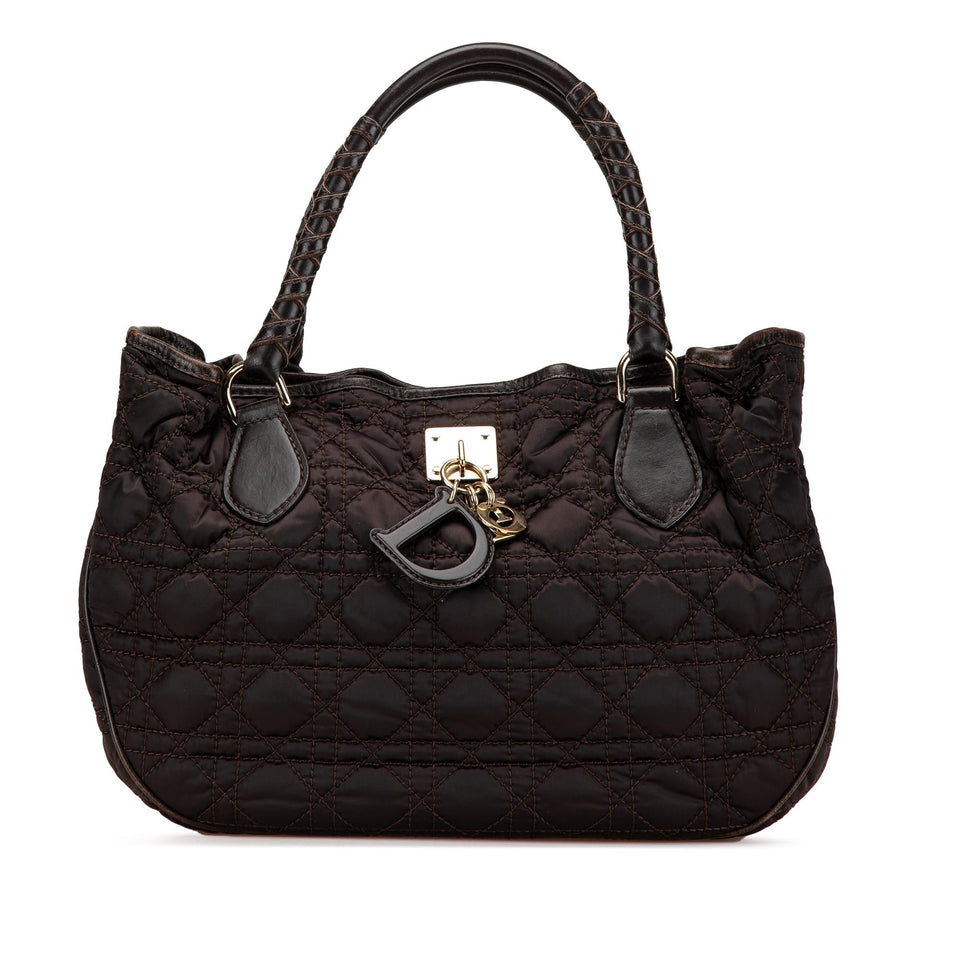 Dior Nylon Cannage Lovely Handbag
