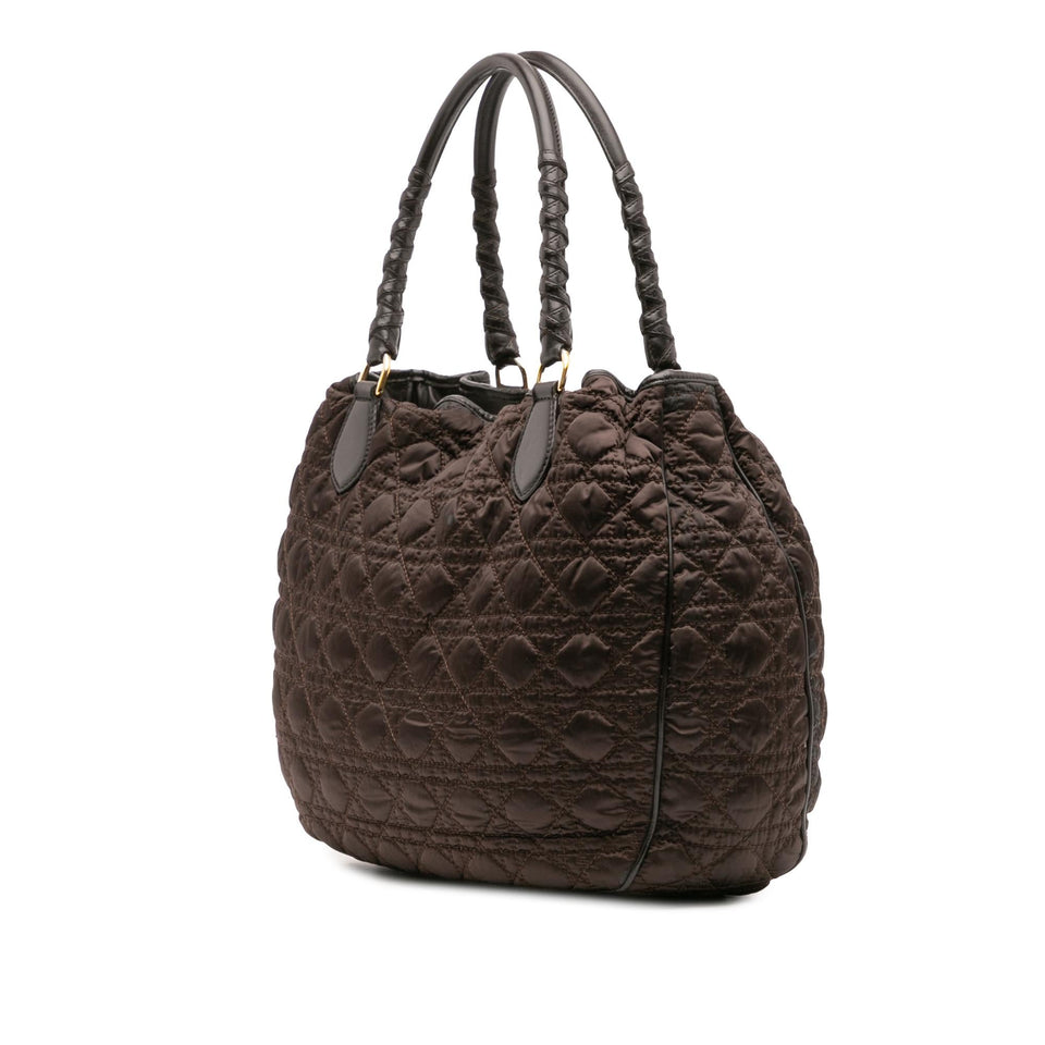 Dior Nylon Cannage Lovely Shopper Tote