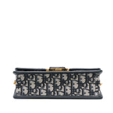 Dior Oblique 30 Montaigne East West Bag with Chain (SHG-Aqam3m)