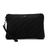 Dior Oblique Canvas A4 Zipped Pouch