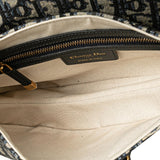 Dior Oblique Canvas Saddle Bag