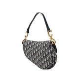 Dior Oblique Canvas Saddle Bag