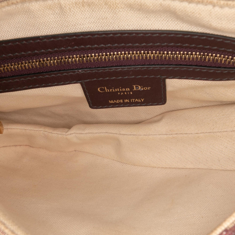 Dior Oblique Canvas Saddle Bag