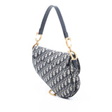 Dior Oblique Canvas Saddle Bag