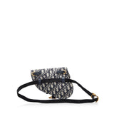 Dior Oblique Canvas Saddle Belt Bag